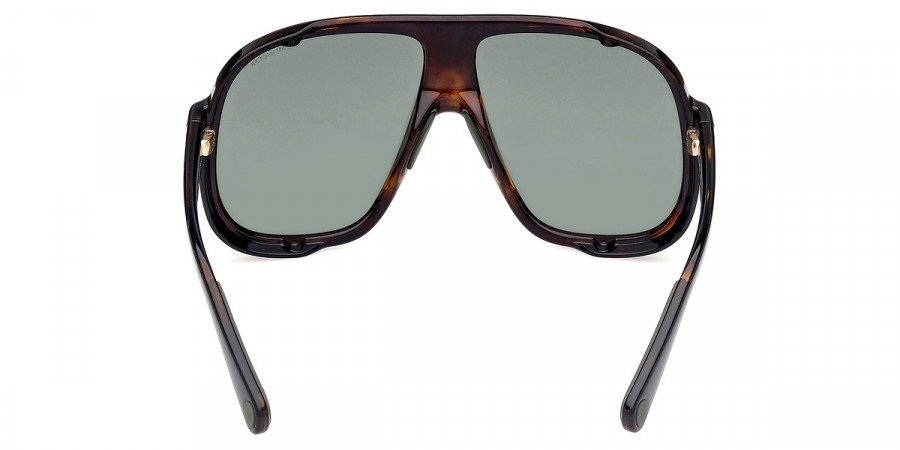 Color: Shiny Classic Dark Havana (52N) - Moncler ML0206Diffractor52N66