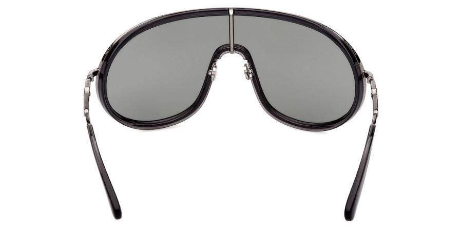 Color: Transparent Dark Gray/Gunmetal (01A) - Moncler ML0222Vangarde01A00