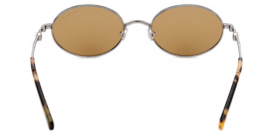 Color: Shiny Light Ruthenium/Olive Havana (14N) - Moncler ML0224Tatou14N52