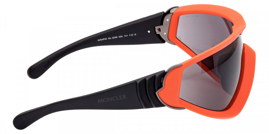 Color: Matte Orange (43A) - Moncler ML0249Wrapid43A00