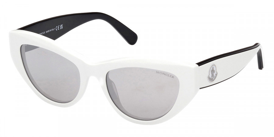 Color: White/Black Detail (21C) - Moncler ML0258Modd21C53