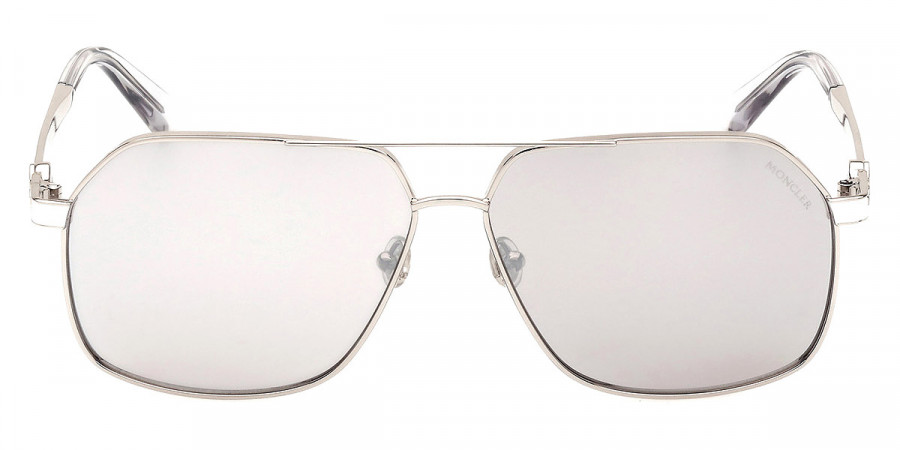 Moncler™ ML0264 Icepol 16C 61 - Matte Optical White/Silver