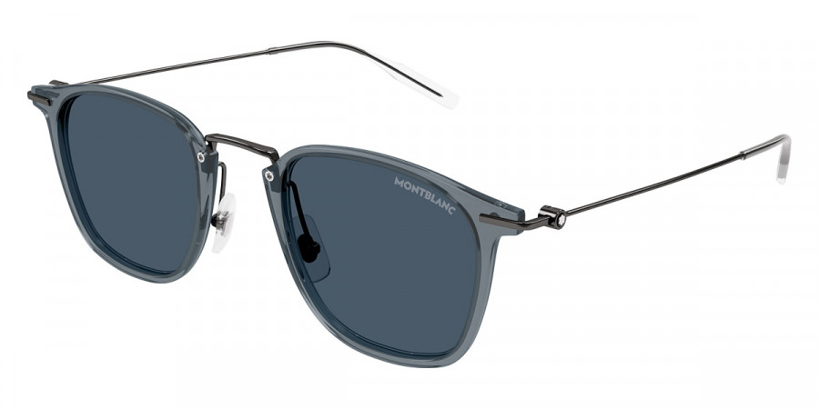 Color: Gray/Gunmetal (003) - Montblanc MB0295S00349