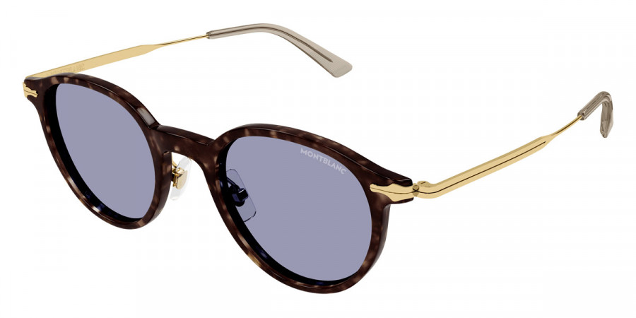 Color: Havana/Gold (002) - Montblanc MB0362S00249