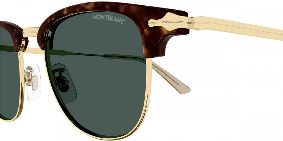 Color: Havana/Gold (002) - Montblanc MB0364S00249