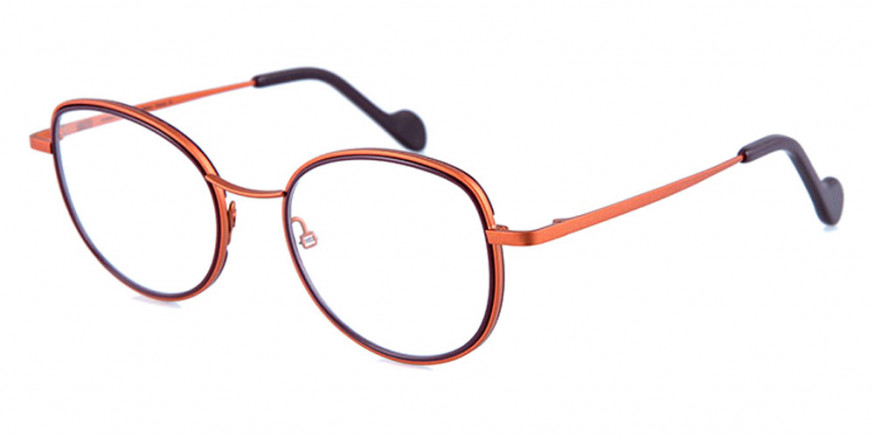 NAONED™ YOET 30PR 50 Burgundy/Metallic Rust Eyeglasses