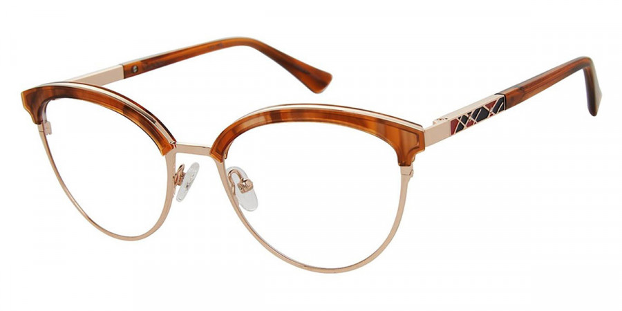 Nicole Miller™ Deauville c02 52 - Brown Tortoise