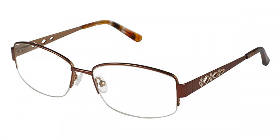 Nicole Miller™ Emerson YourFit c02 58 - Brown/Tortoise