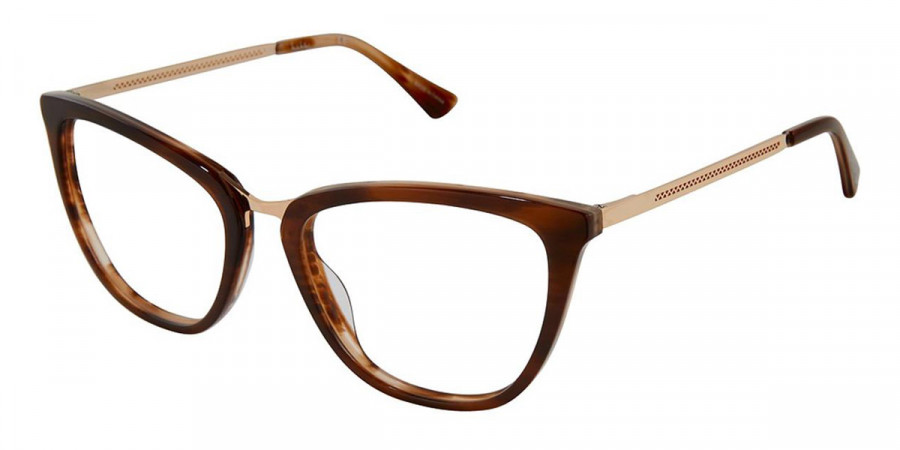 Nicole Miller™ Haring c01 53 - Brown Horn