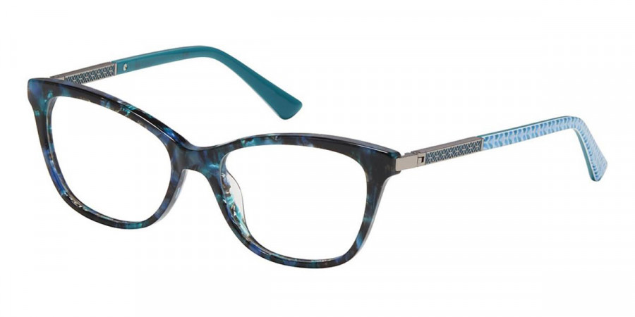 Nicole Miller™ Lulu Tween Niki c03 49 - Teal Marble