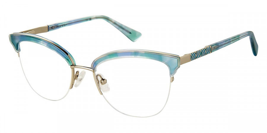 Nicole Miller™ Mallorca c03 51 - Light Blue Tortoise