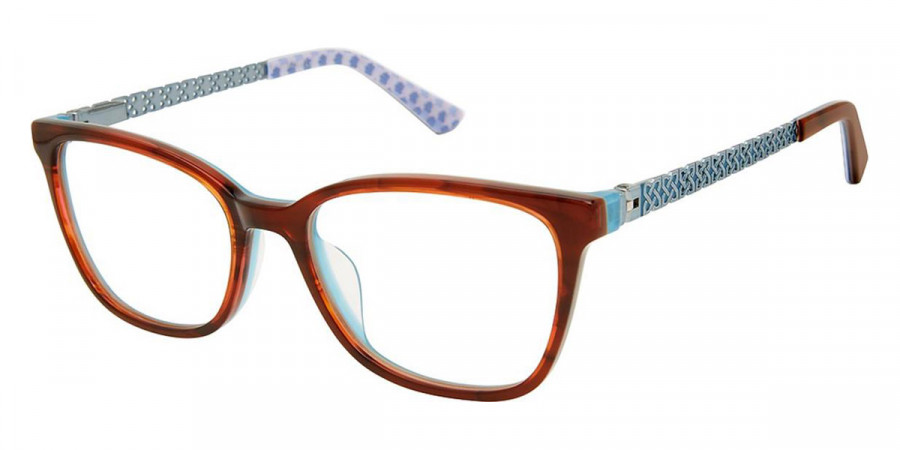 Nicole Miller™ NARISSA c02 50 - Brown Horn/ Blue