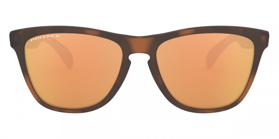 Oakley™ Frogskins OO9013 9013G0 55 - Matte Brown Tortoise