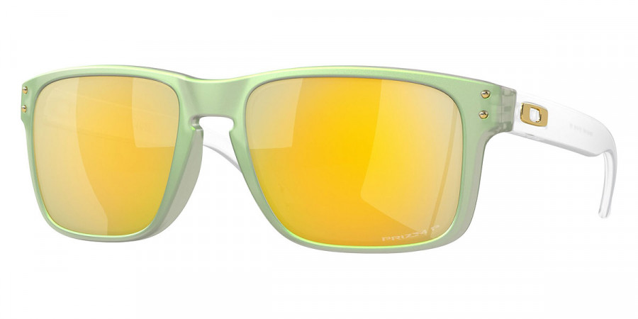 Oakley™ Holbrook OO9102 9102Y0 55 - Dark Jade Opaline/Matte Clear