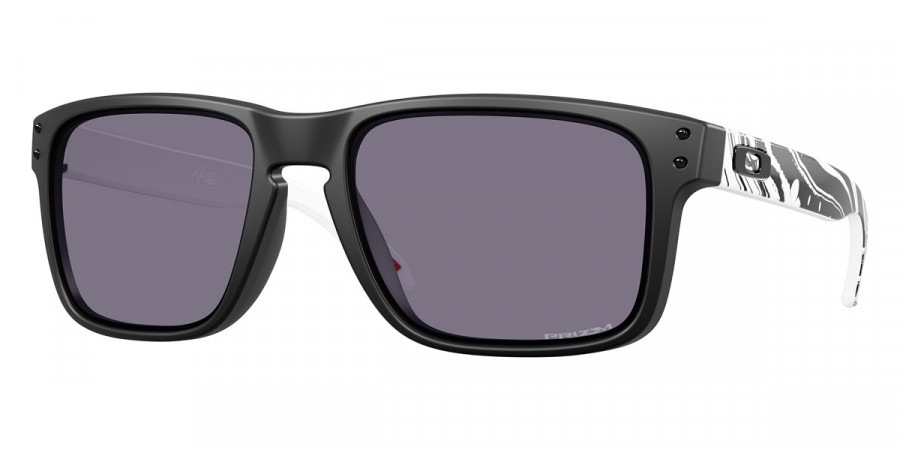 Oakley™ Holbrook OO9102 9102Z5 55 - Matte Black/Black Duality Swirl