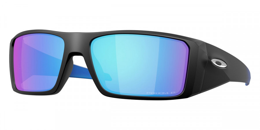 Oakley™ Heliostat OO9231 923123 61 - Matte Black/Matte Transparent Crystal/Blackfade