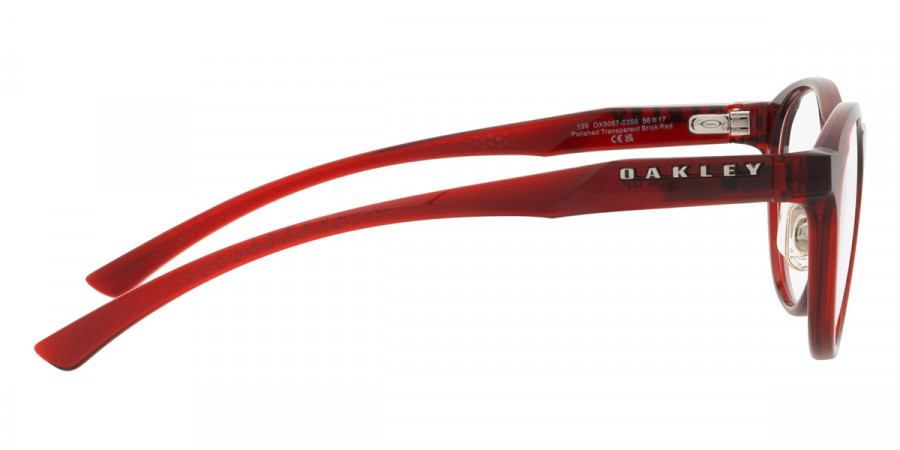 Color: Polished Transparent Brick Red (805703) - Oakley OX805780570354