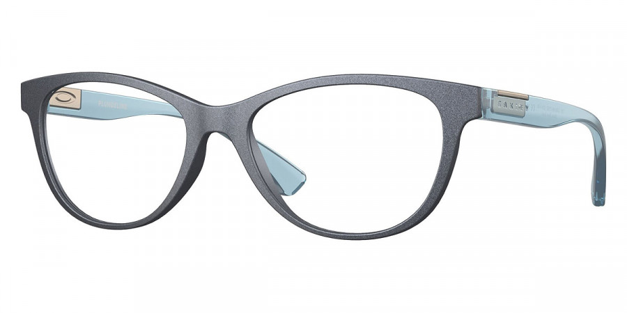 Oakley™ Plungeline OX8146 814611 52 - Matte Blue Steel/Polished Transparent Stonewash