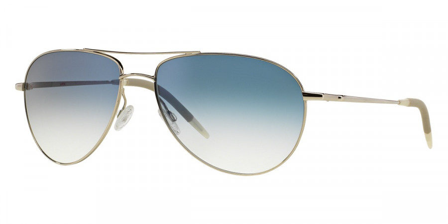 Oliver Peoples™ Benedict OV1002S 52413F 59 Silver Sunglasses