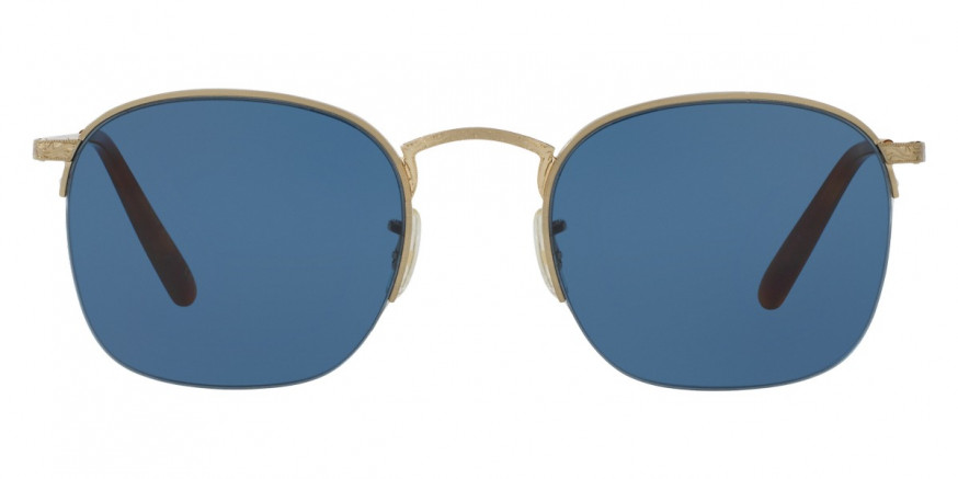 Oliver Peoples™ Rickman OV1209S 523680 51 Brushed Soft Gold Sunglasses