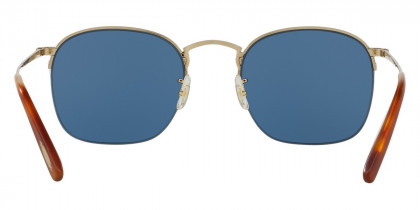 Oliver Peoples™ Rickman OV1209S 523680 51 Brushed Soft Gold Sunglasses