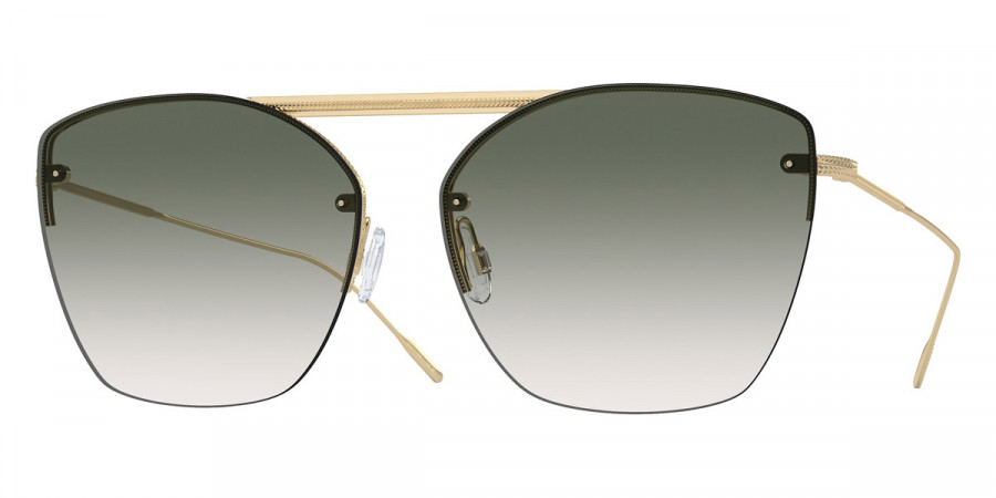 Oliver Peoples™ Ziane OV1217S 50352A 61 - Ziane Gold/Buff Top Bar Viridi/Gold