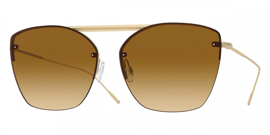 Oliver Peoples™ Ziane OV1217S 50352L 61 - Ziane Gold/Buff Top Bar Amaret/Gold