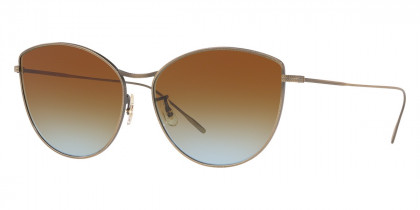 Oliver Peoples™ Rayette OV1232S 52845D 60 New Antique Gold Sunglasses