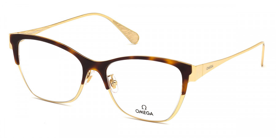 Color: Shiny Endura Gold/Dark Havana (052) - Omega OM5001-H05254