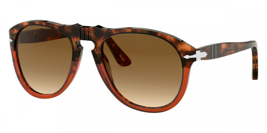 Color: Brown Tortoise/Transparent Bordeaux (112151) - Persol PO064911215154