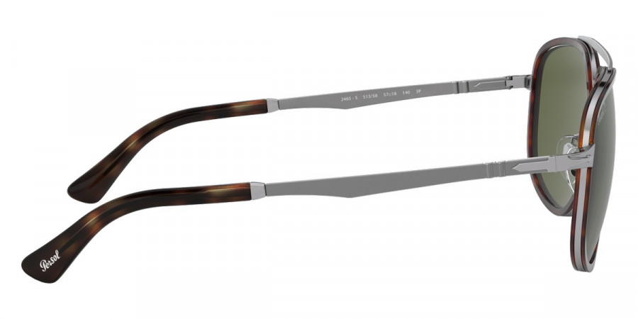 Color: Gunmetal/Havana (513/58) - Persol PO2465S513/5857