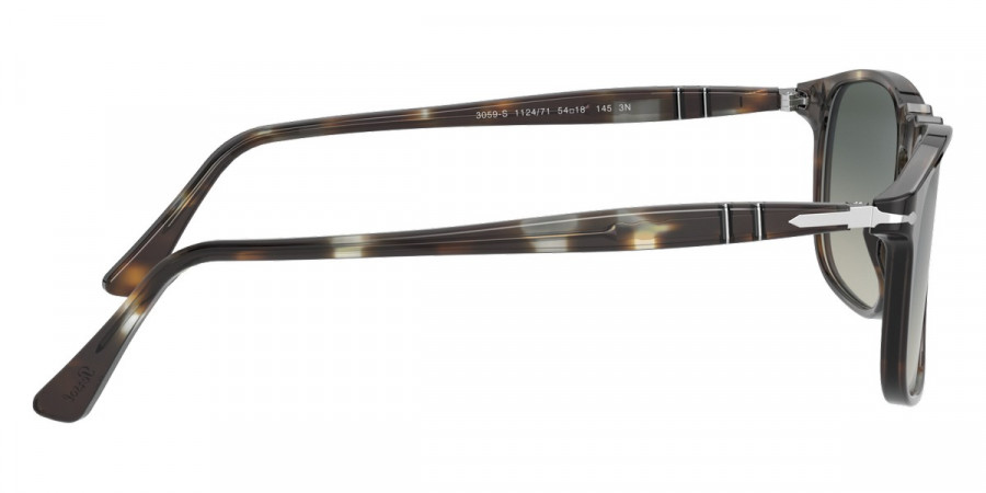 Color: Striped Brown/Crystal (112471) - Persol PO3059S11247154