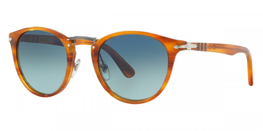 Color: Striped Brown (960/S3) - Persol PO3108S960/S349