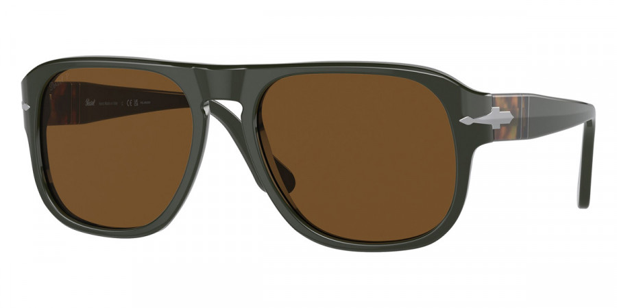 Persol™ Jean PO3310S 119057 54 - Matte Dark Green/Caffe