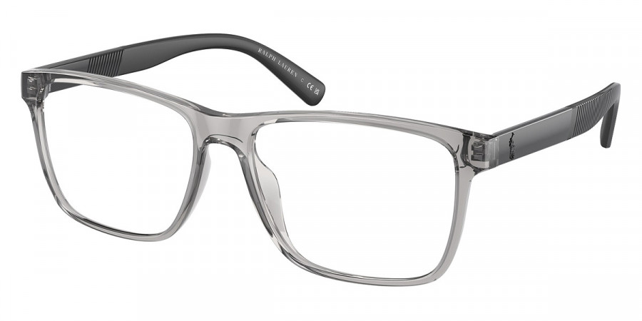 Polo™ PH2257U 5755 55 - Shiny Transparent Light Gray/Shiny Dark Gray/Black