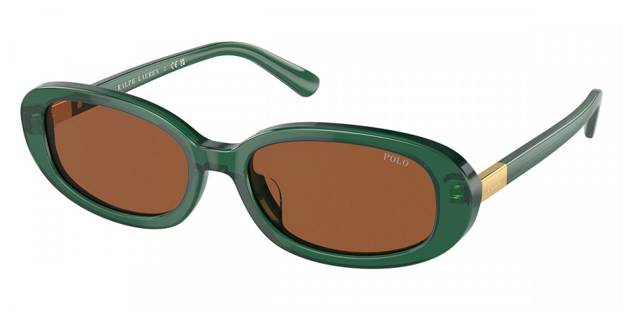 Polo™ PH4198U 619573 53 - Shiny Transparent Green