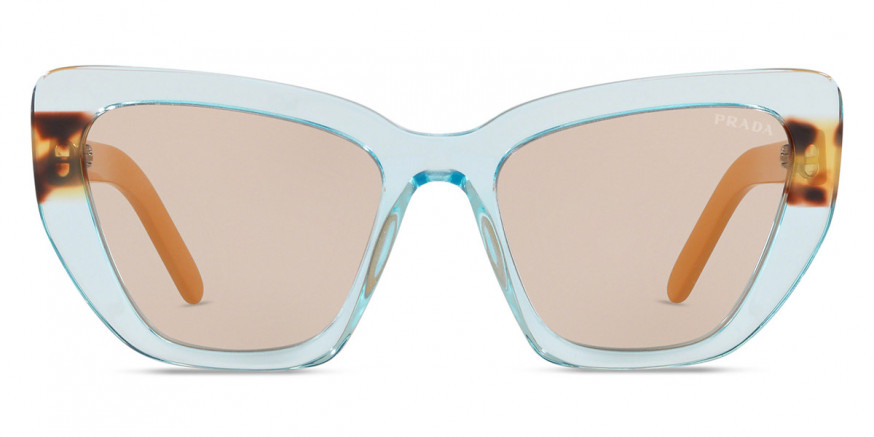 Prada™ Catwalk PR 08VS 4704I2 55 Azure/Medium Havana Sunglasses