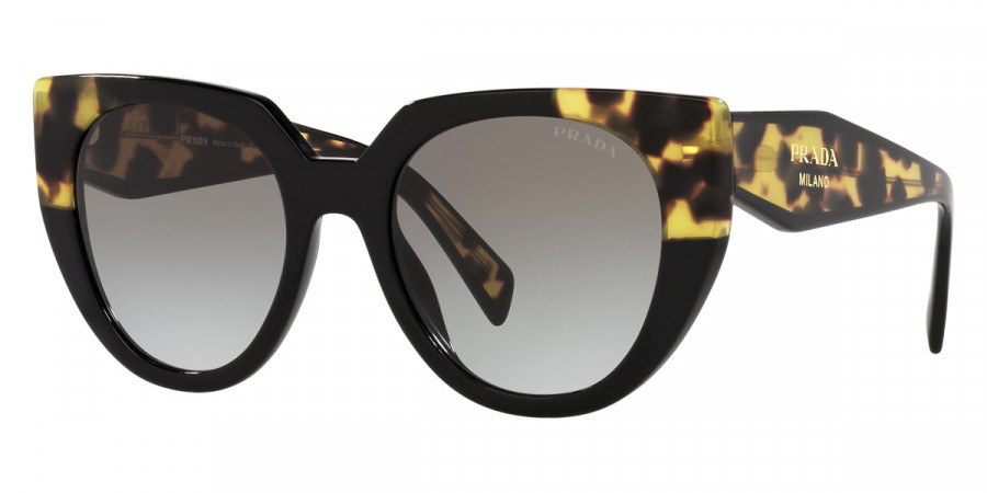 Color: Black/Medium Tortoise (3890A7) - Prada PR14WSF3890A753