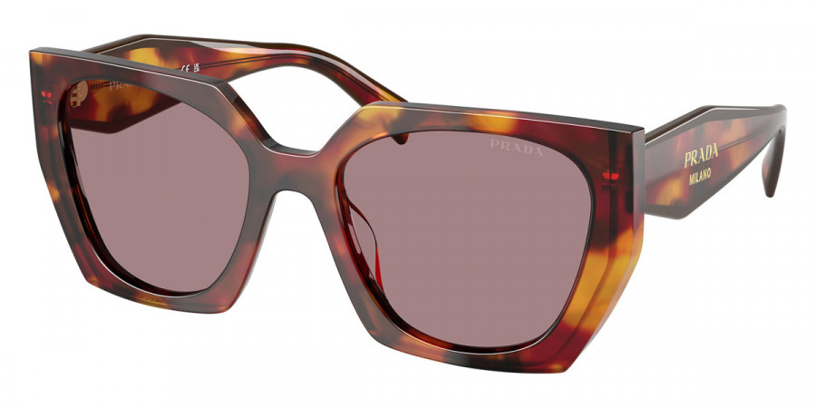 Prada PR 15WS 22A20I 54 - Poppy Tortoise/Bordeaux