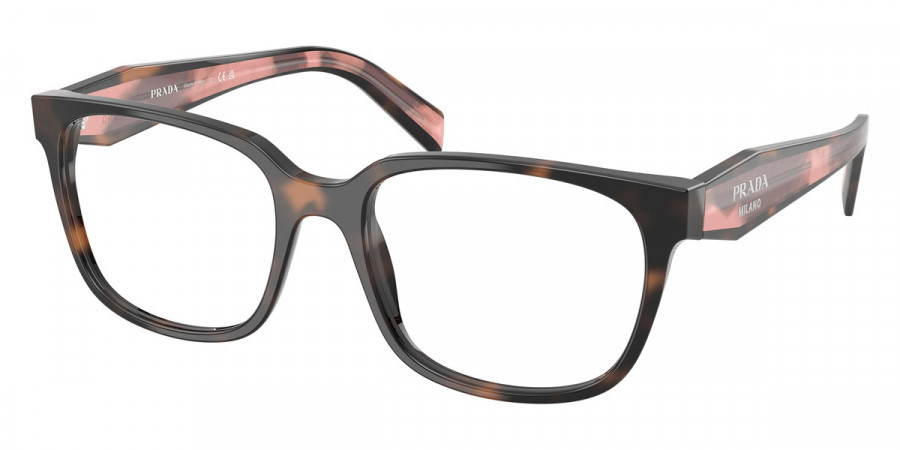 Color: Mauve Tortoise/Spotted Pink (23A1O1) - Prada PR17ZVF23A1O155