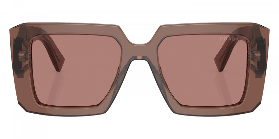 Prada PR 23YSF 17O60B 52 - Brown Transparent