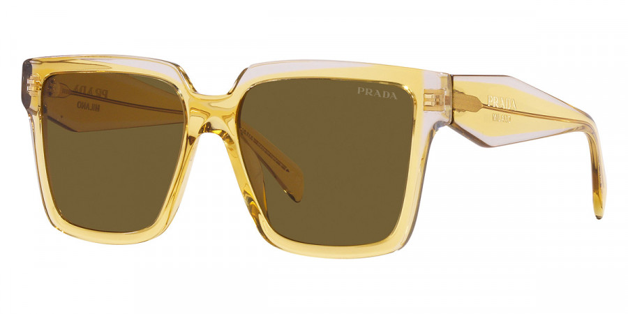 Color: Ocher/Crystal Gray (14I01T) - Prada PR24ZS14I01T56