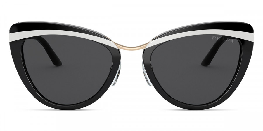 Prada™ Cinéma PR 25XS YC45S0 55 - Black/White/Black