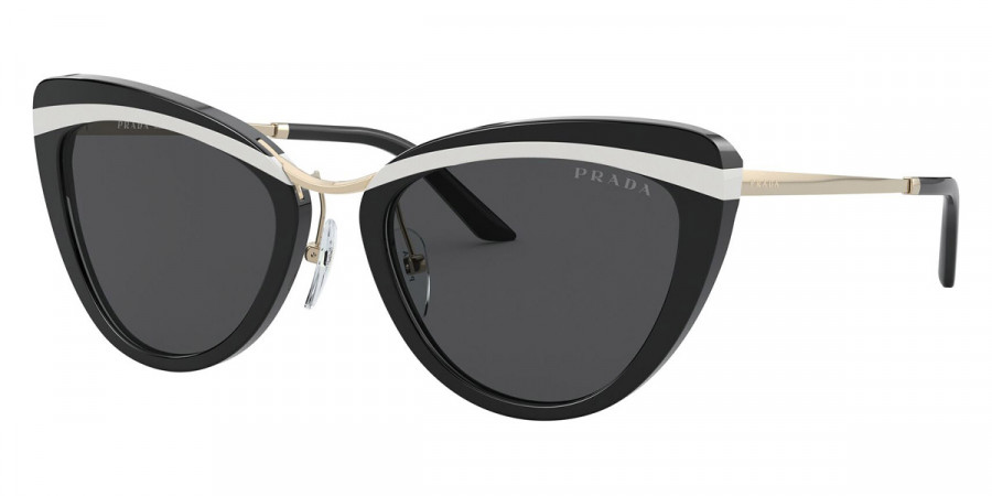 Color: Black/White/Black (YC45S0) - Prada PR25XSYC45S055