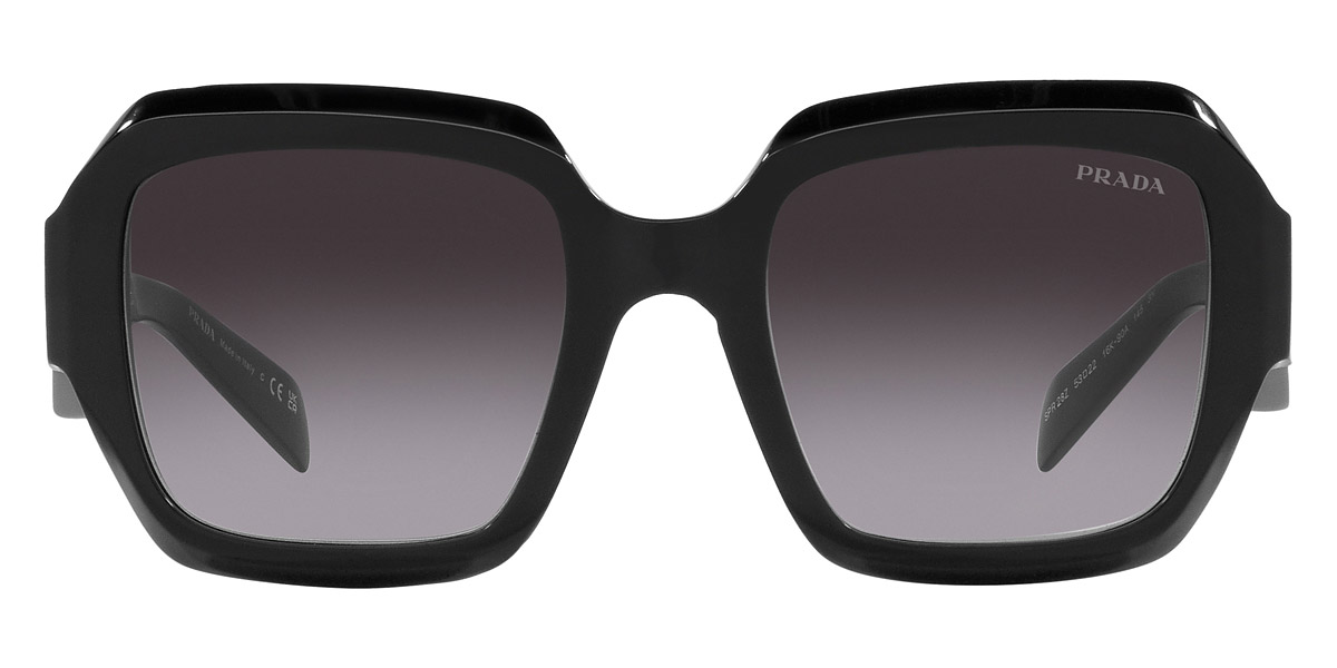 Prada™ PR 28ZS 16K90A 53 Black Sunglasses