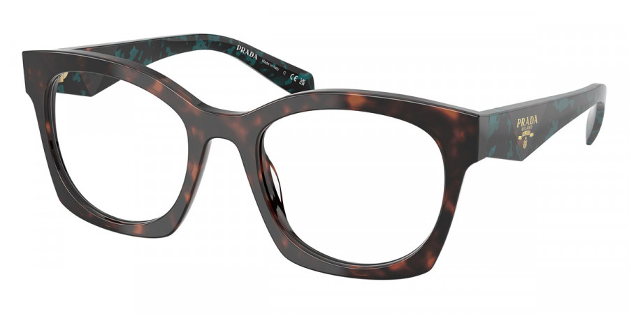 Prada PR A05VF 18Z1O1 54 - Root Tortoise/Teal Tortoise