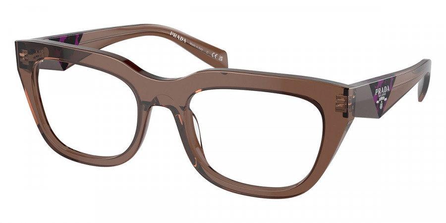 Color: Transparent Brown (17O1O1) - Prada PRA06V17O1O154