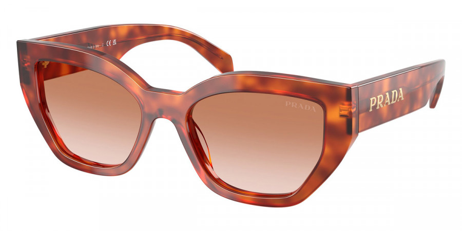 Prada PR A09S 11P70E 53 - Cognac Tortoise