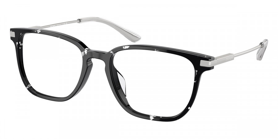 Color: Tortoise Black Crystal/Silver (15O1O1) - Prada PRA12VD15O1O154