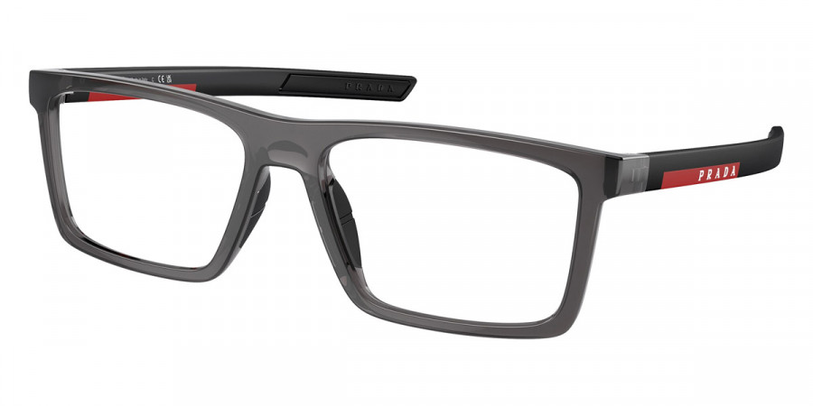 Prada PS 02QV 01D1O1 56 - Transparent Anthracite/Matte Black